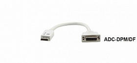 Переходной кабель Kramer ADC-DPM/DF DisplayPort (вилка) на DVI (розетка)