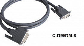 Кабель Kramer C-DM/DM-50 DVI-D Dual link (Вилка - Вилка), 15,2 м
