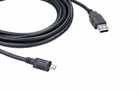 Кабель Kramer C-USB/MicroB-6 USB-A 2.0 (вилка)-micro-USB-B (вилка), 1,8 м
