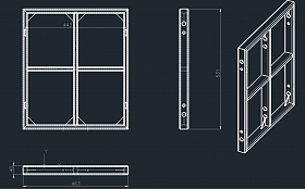 LAX ATS206 FK (4+1) —крепление для ATS206