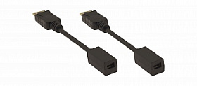 Переходник Kramer ADC-DPM/MDPF DisplayPort (вилка) на Mini DisplayPort (розетка)