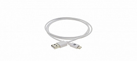 Кабель USB для синхронизации и зарядки устройств Apple Kramer C-UA/LTN/WH-3, цвет белый, 0,9 м
