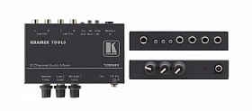 Kramer 102MX — двухканальный микшер аналоговых стерео аудиосигналов