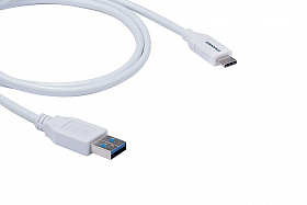 Кабель Kramer C-USB/CA-10 USB-C 2.0 (вилка)-USB-A 2.0 (вилка), 3,0 м

