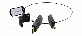 Комплект переходников Kramer AD-RING-1 на общем кольце с переходниками DisplayPort (вилка) на HDMI (розетка) 1080p, Mini DisplayPort (вилка) на HDMI (розетка) 1080p