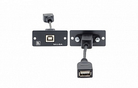 Модуль-переходник Kramer WU-BA(B) USB-розетка В-розетка А; цвет черный