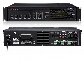 LAX CT1000 — микшер-усилитель для систем оповещения и озвучивания