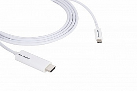 Переходной кабель USB 3.1 Kramer C-USBC/HM-15 тип C (вилка) на HDMI (вилка), 4,6 м