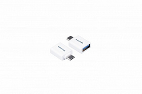 Переходник USB 3.1 Kramer AD-USB31/CAE тип C (вилка) на USB 3.0 (розетка) для передачи данных и зарядки мобильных устройств