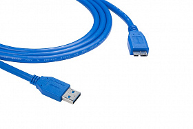 Кабель Kramer C-USB3/MicroB-3 USB-A 3.0 (вилка)-USB-Micro B (вилка), 0,9 м
